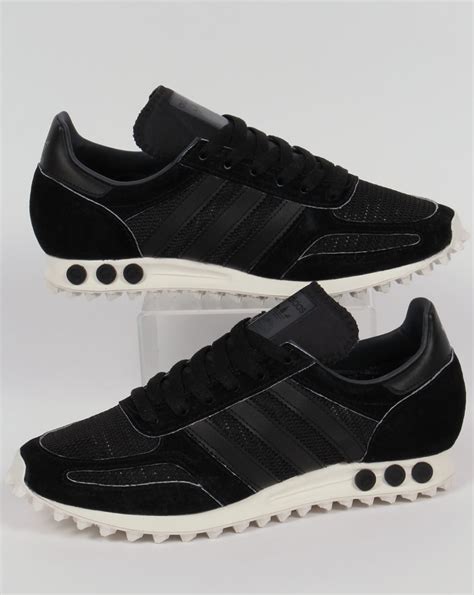 adidas la trainer black grey|adidas la trainer all black.